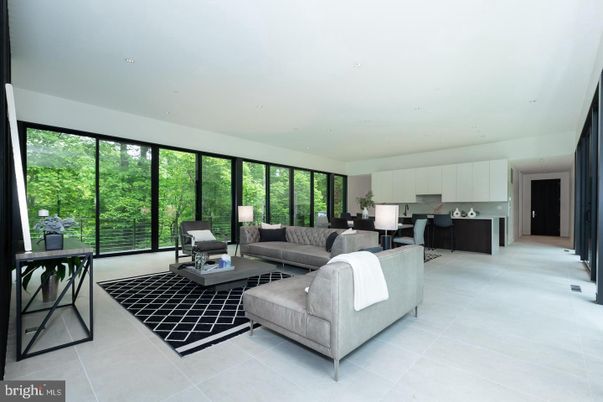 Interior, Kitchen, Living room, Recessed Lighting