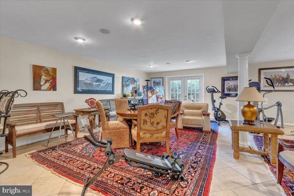 Dining room, Fitness Equipment, Interior, Living room, Recessed Lighting