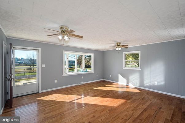 Empty room, Interior, Wood Texture Flooring