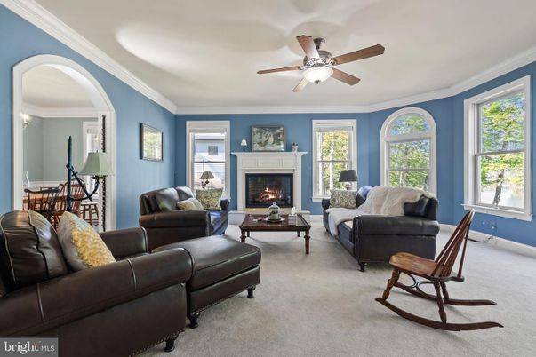 Dining room, Fireplace, Interior, Living room