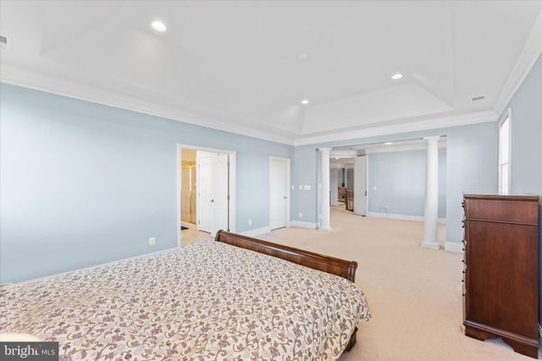 Bedroom, Empty room, Interior, Recessed Lighting