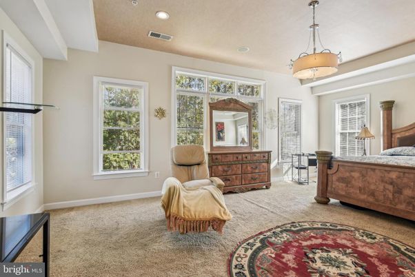 Bedroom, Interior, Pendant Lights, Recessed Lighting