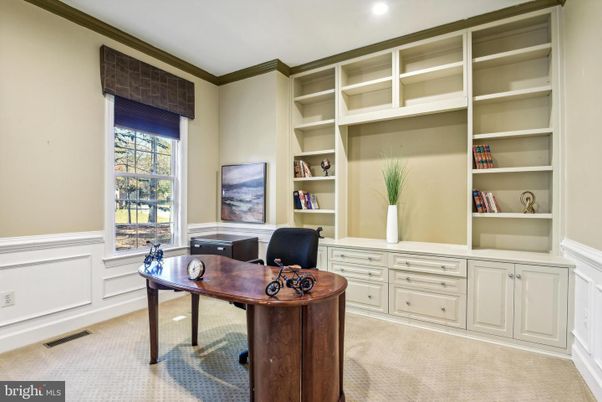 Home Office, Interior, Recessed Lighting