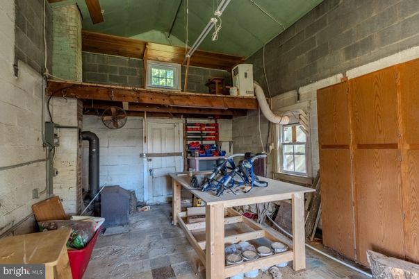 Interior, Stone Walls
