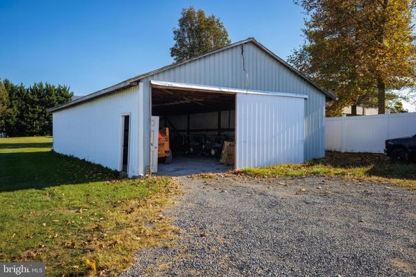 Backyard, Detached Garage, Exterior