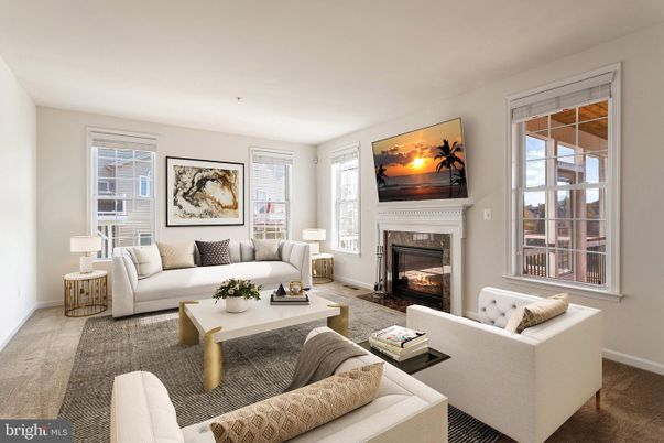 Fireplace, Interior, Living room