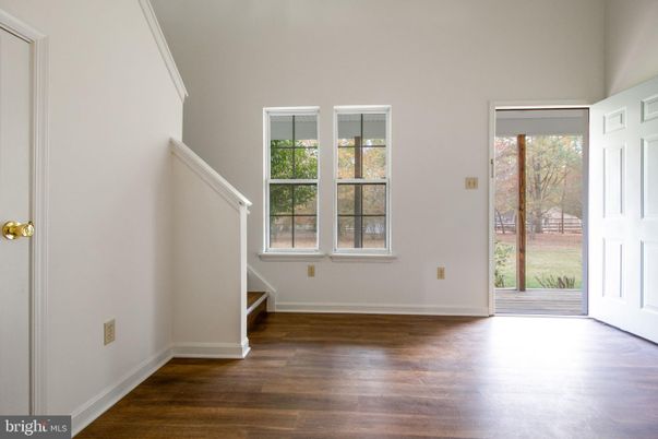 Empty room, Interior, Wood Texture Flooring