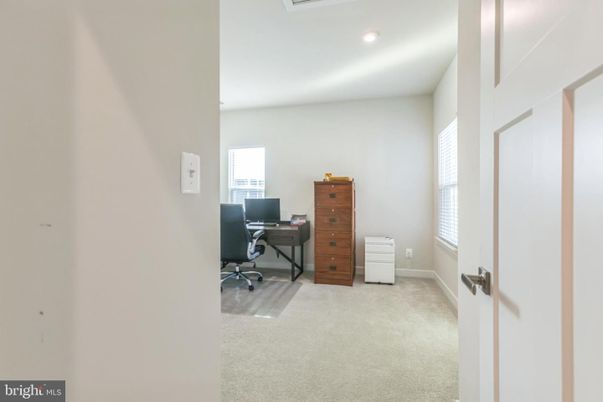 Home Office, Interior, Recessed Lighting