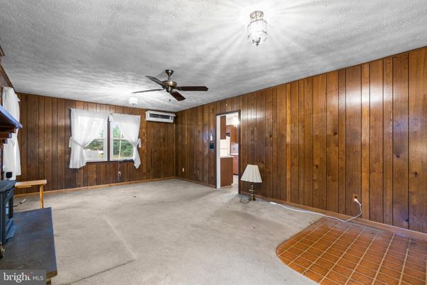 Empty room, Interior, Wooden Walls