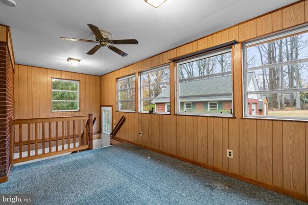 Empty room, Interior, Wooden Walls