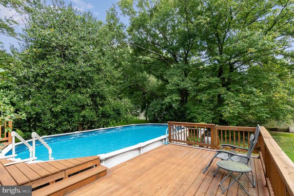 Exterior, Pool, Wood Texture Flooring