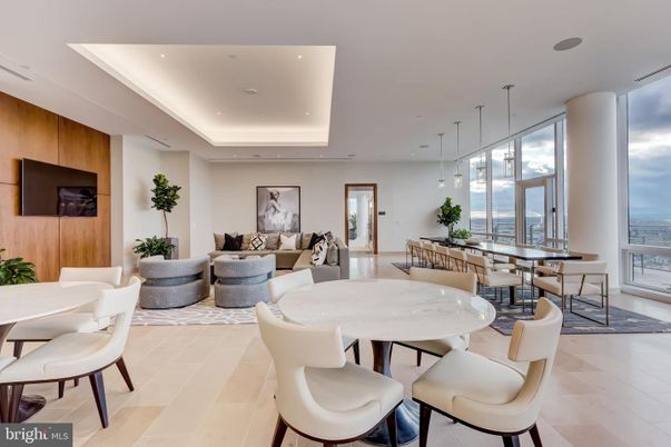 Dining room, Interior, Living room, Pendant Lights, Recessed Lighting