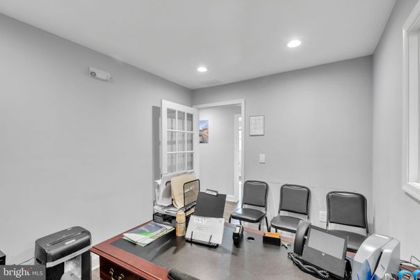 Home Office, Interior, Recessed Lighting