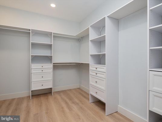 Interior, Recessed Lighting, Walk-in Closets, Wood Texture Flooring