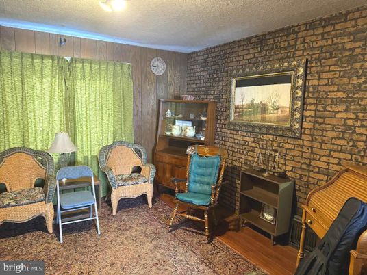 Interior, Stone Walls, Wood Texture Flooring