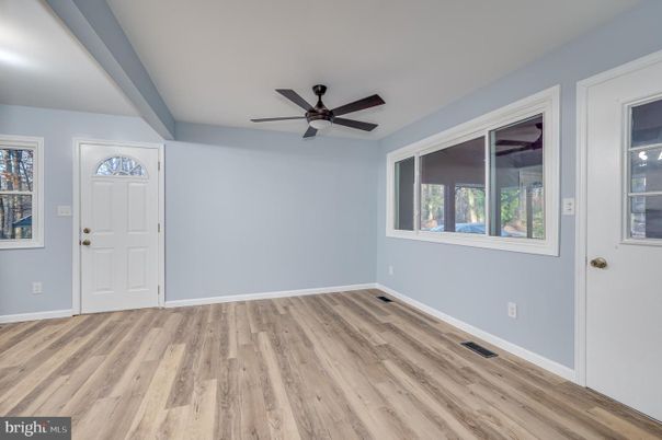 Empty room, Interior, Wood Texture Flooring