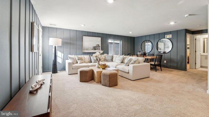 Dining room, Interior, Living room, Recessed Lighting