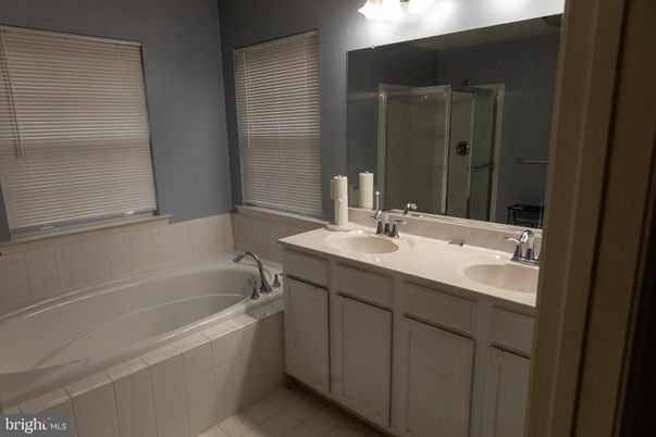 Bathroom, Dual Sink Vanities, Glass Shower, Interior