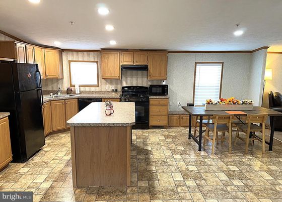 Dining room, Interior, Kitchen, Recessed Lighting
