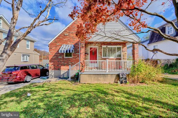 Exterior, Facade, Brick Facade, Tudor Revival