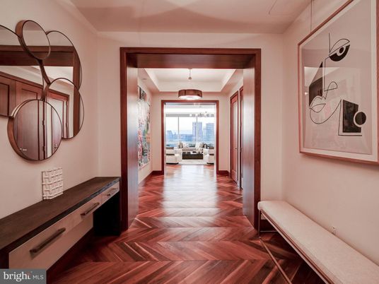 Interior, Pendant Lights, Wood Texture Flooring