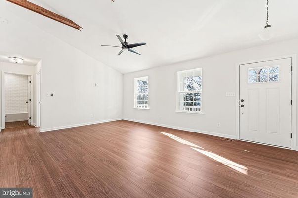 Empty room, Interior, Wood Texture Flooring