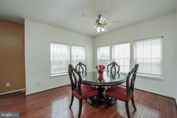 Dining room, Interior, Wood Texture Flooring