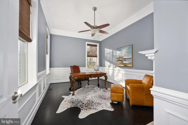 Home Office, Interior, Wood Texture Flooring
