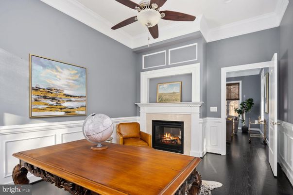 Fireplace, Interior, Wood Texture Flooring