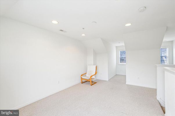 Empty room, Fireplace, Interior, Recessed Lighting