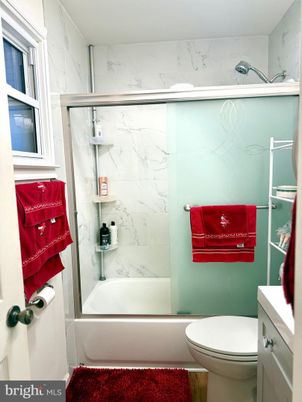 Bathroom, Glass Shower, Interior, Marble Walls