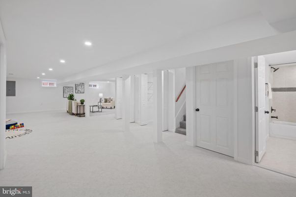 Bathroom, Interior, Recessed Lighting