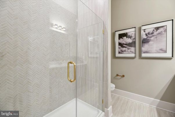 Bathroom, Glass Shower, Interior