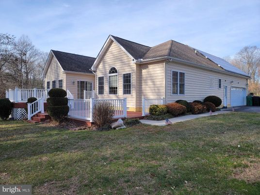 Attached, Backyard, Exterior, Facade, Farmhouse