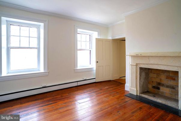 Empty room, Fireplace, Interior, Wood Texture Flooring