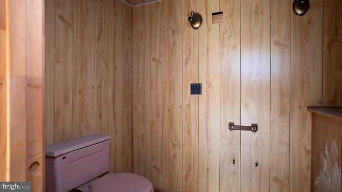 Bathroom, Interior, Wooden Walls