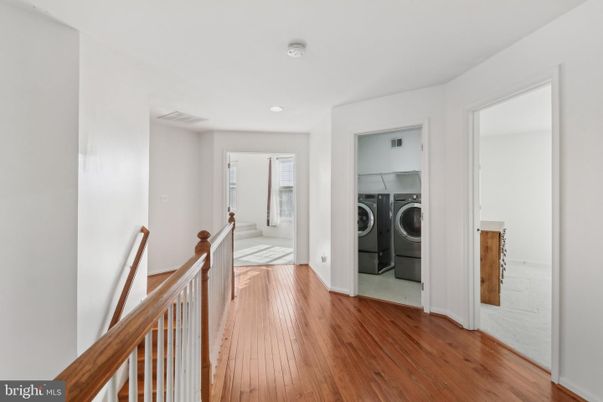 Interior, Recessed Lighting, Utility Closets, Washer, Wood Texture Flooring
