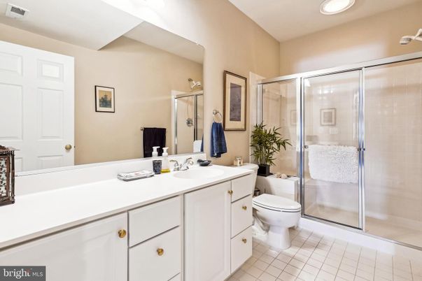 Bathroom, Dual Sink Vanities, Glass Shower, Interior