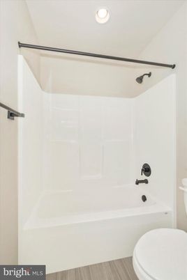 Bathroom, Interior, Recessed Lighting, Wood Texture Flooring