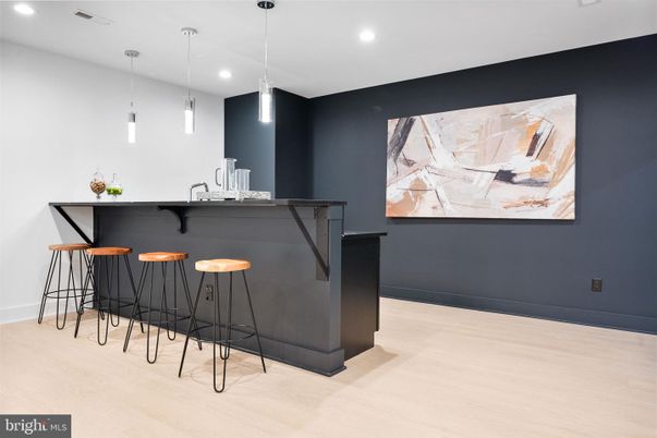 Interior, Pendant Lights, Recessed Lighting, Wood Texture Flooring
