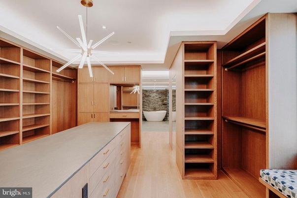 Interior, Kitchen, Pendant Lights, Recessed Lighting, Stone Walls, Wood Texture Flooring