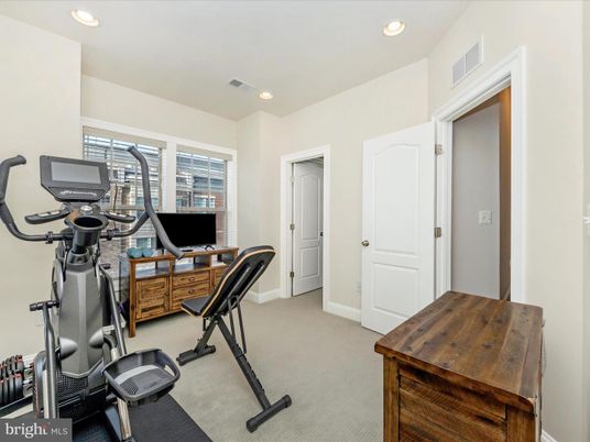 Fitness Equipment, Interior, Recessed Lighting