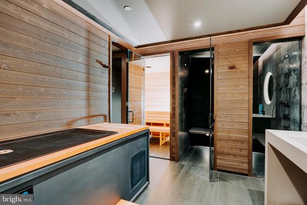 Interior, Recessed Lighting, Sauna Room