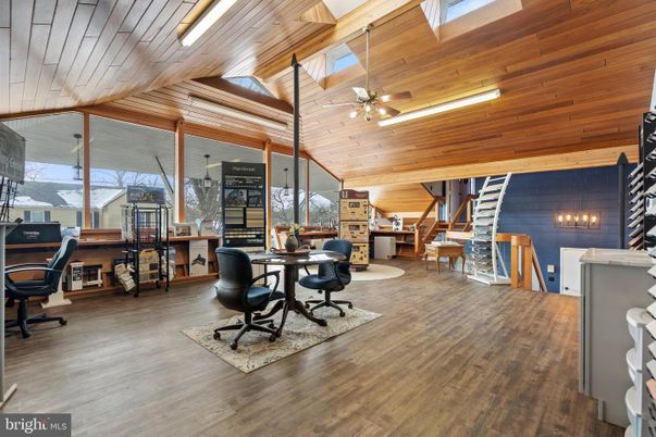Dining room, Fireplace, Interior, Wooden Beams, Wooden Ceilings, Wood Texture Flooring, Wooden Walls
