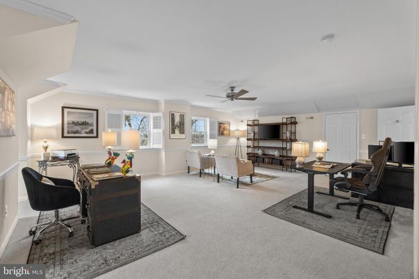 Home Office, Interior, Living room