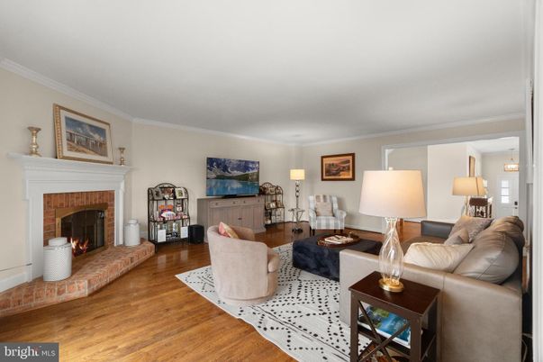 Fireplace, Interior, Living room, Pendant Lights, Wood Texture Flooring