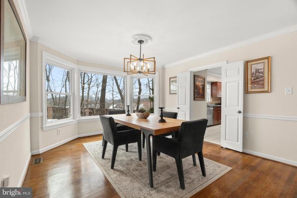 Chandelier, Dining room, Interior, Pendant Lights, Wood Texture Flooring