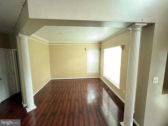 Empty room, Interior, Wood Texture Flooring