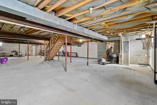 Interior, Stone Walls, Wooden Beams