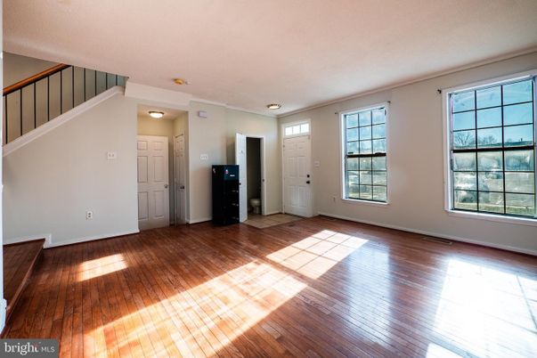 Empty room, Interior, Wood Texture Flooring